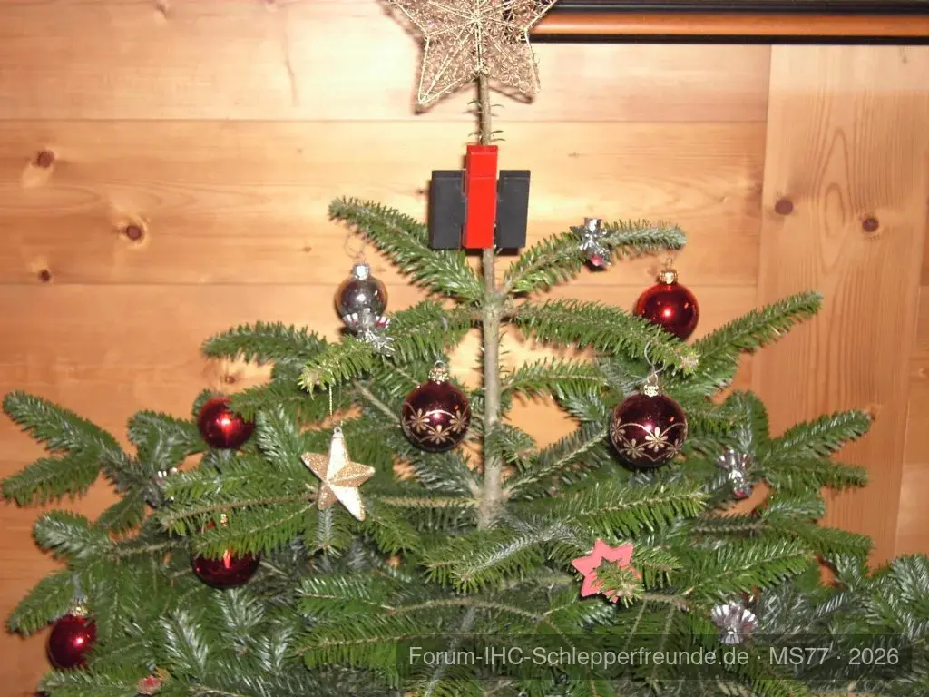 IHC am Weihnachtsbaum