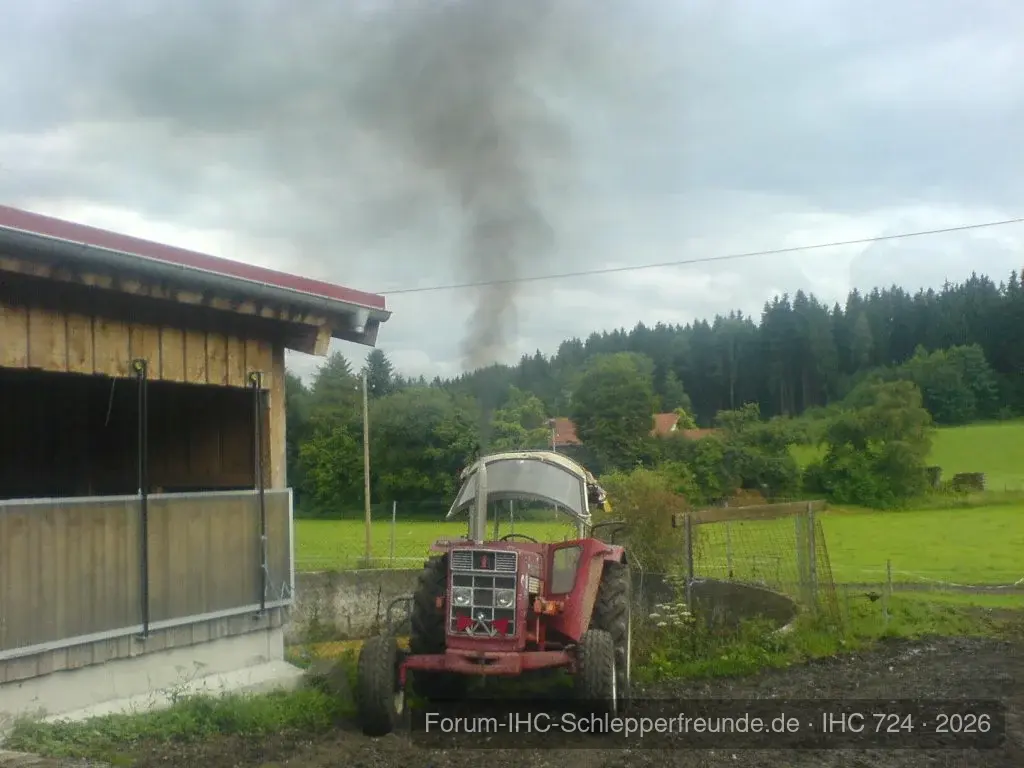 IHC beim Güllerühren