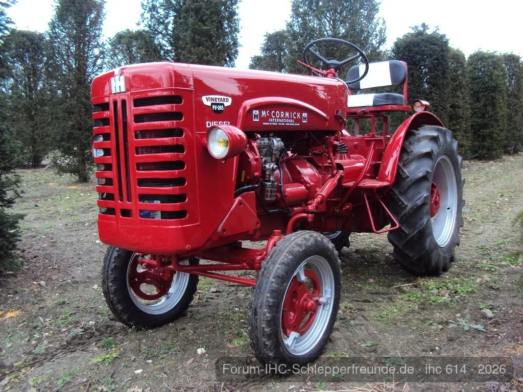 IHC FV265D in Gartenbau