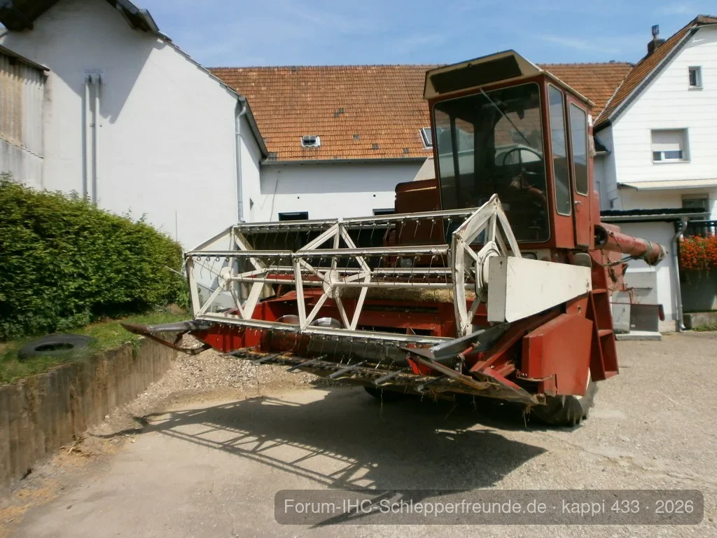 ihc mähdrescher 431
