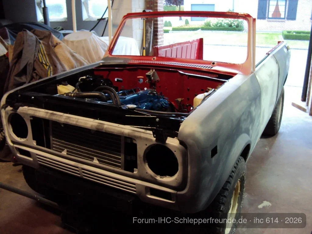 IHC Scout II restauration