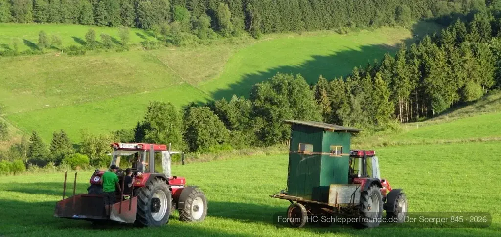 Jagdhochsitz umsetzen