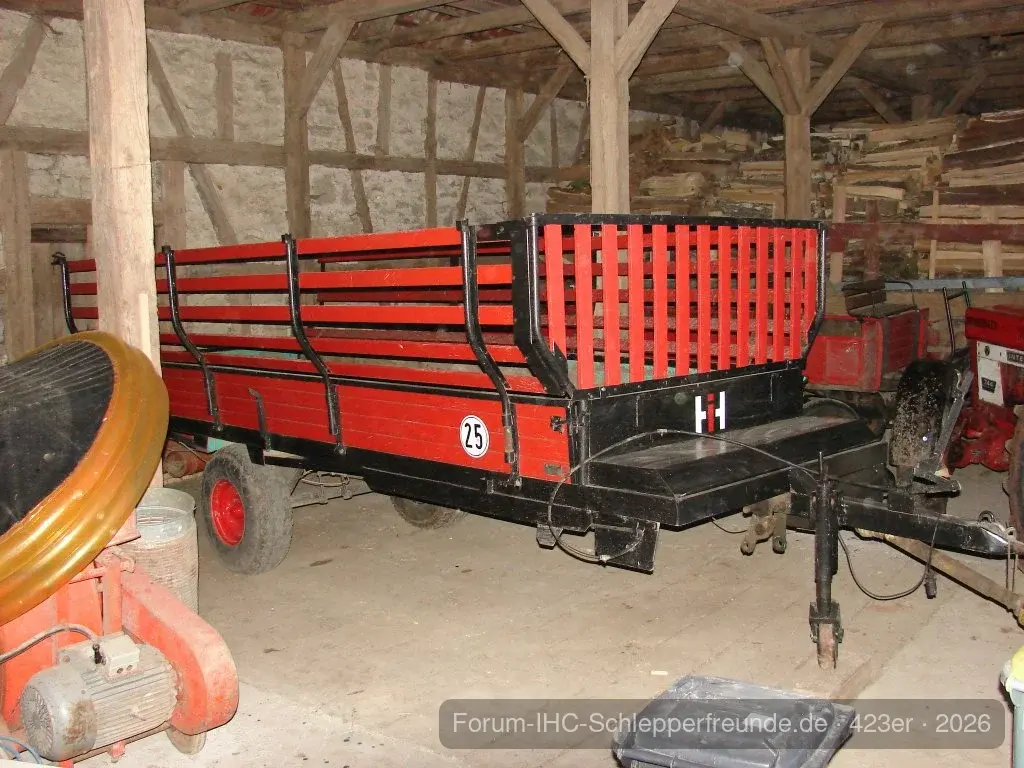 Ladewagen nachher
