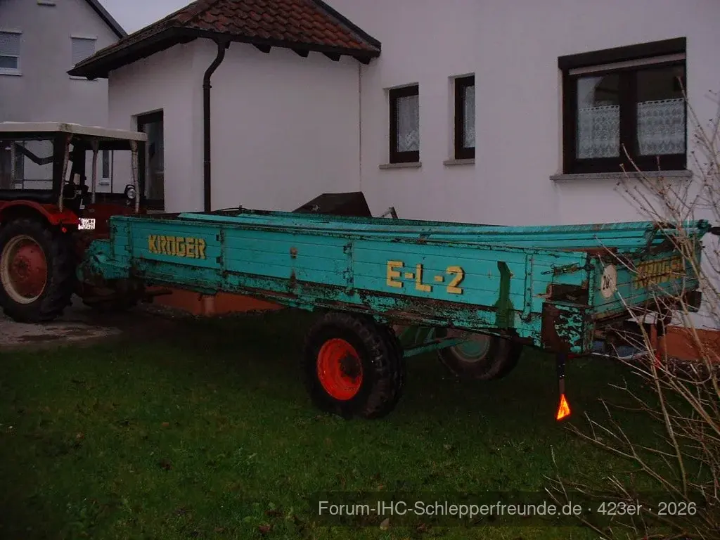 Ladewagen vorher