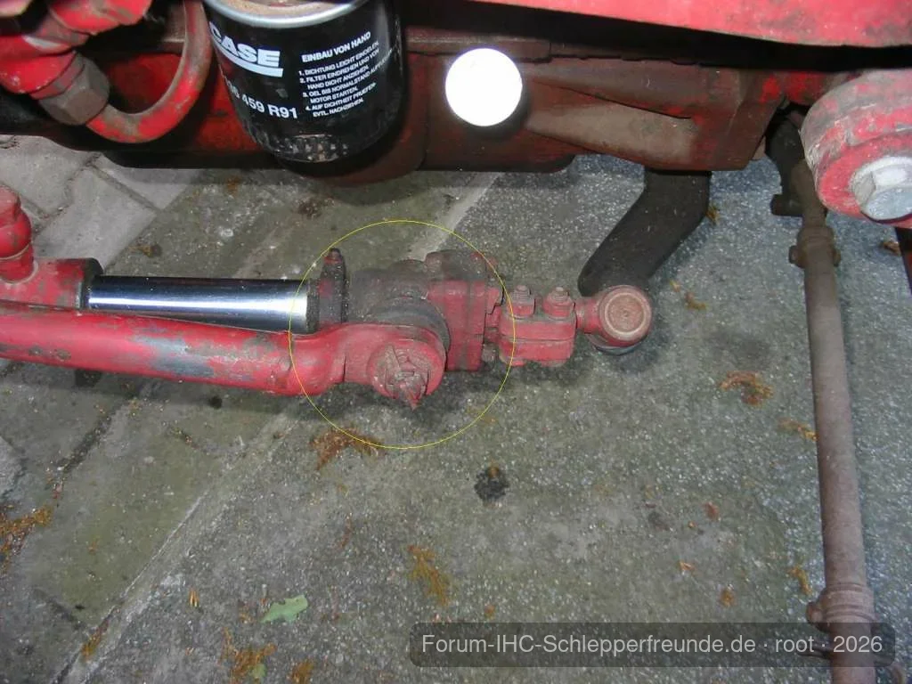 Lenkhydraulik beim 624
