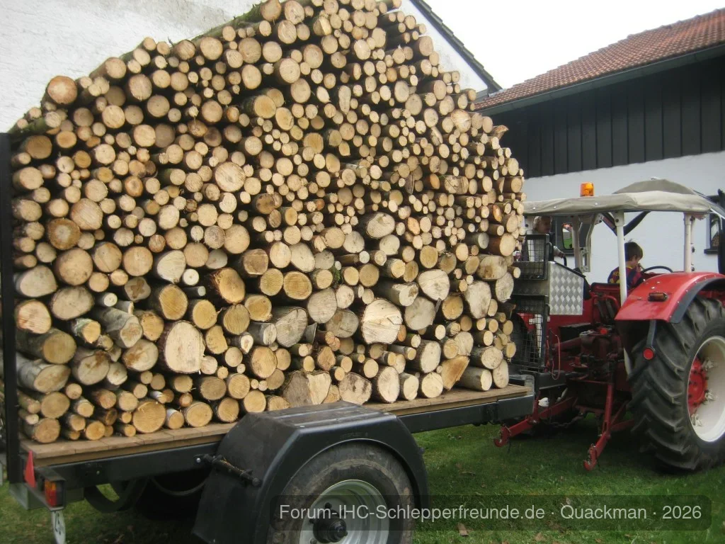 letzte Fuhre für die Saison