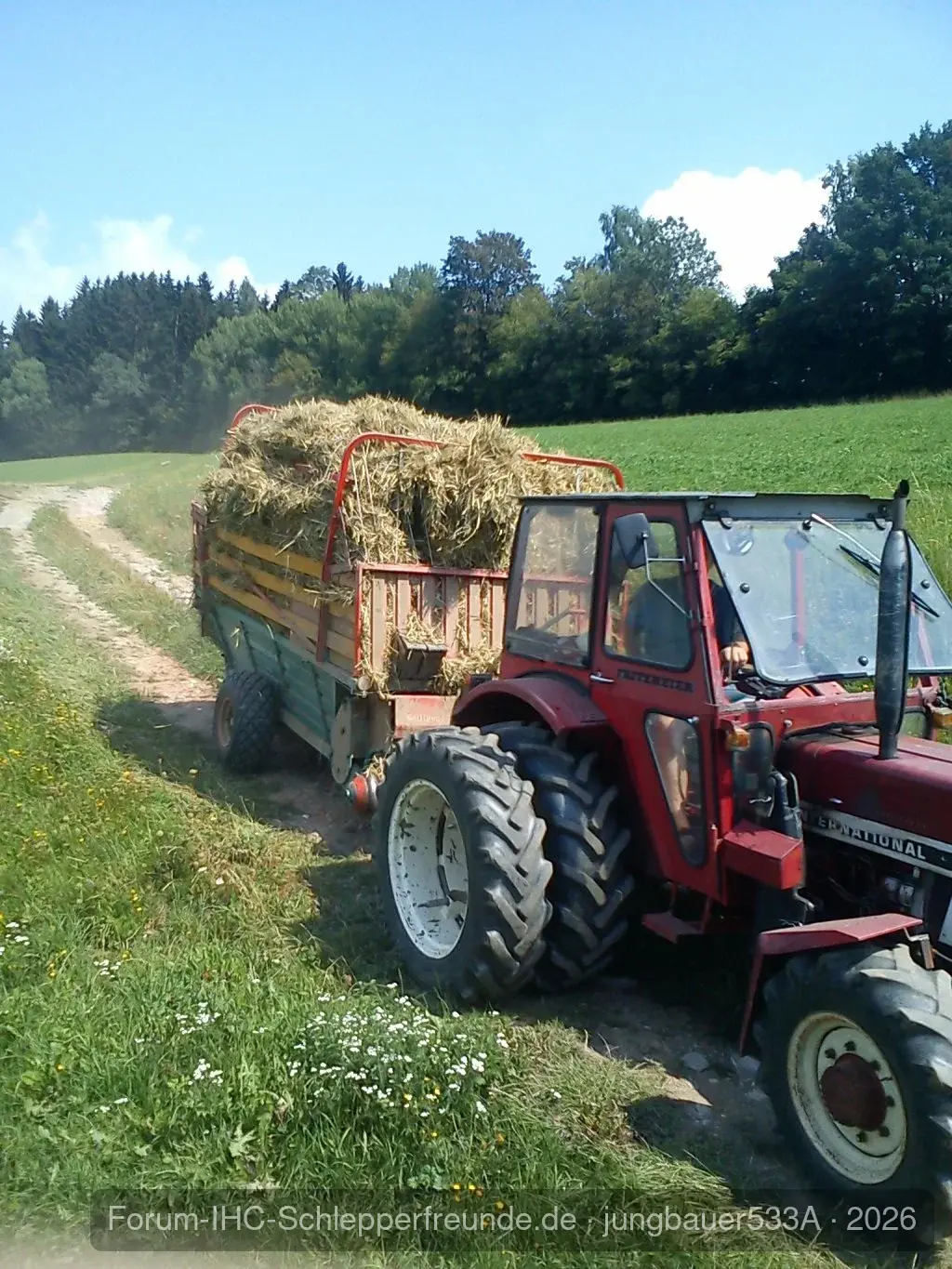 letzte Fuhre Stroh