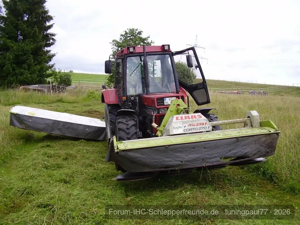 Mähen mit 856xl