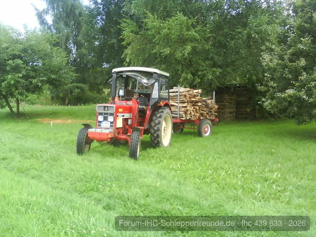 Mal wieder Holz geschnitten