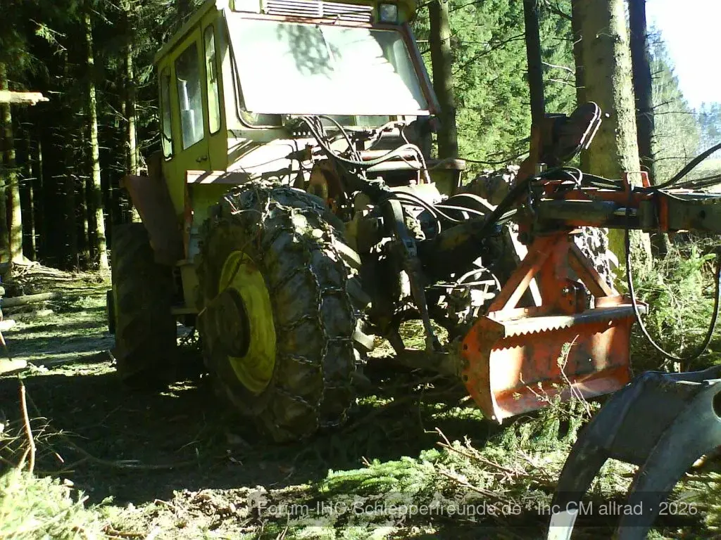 Mb-trac 1300 turbo im Forst