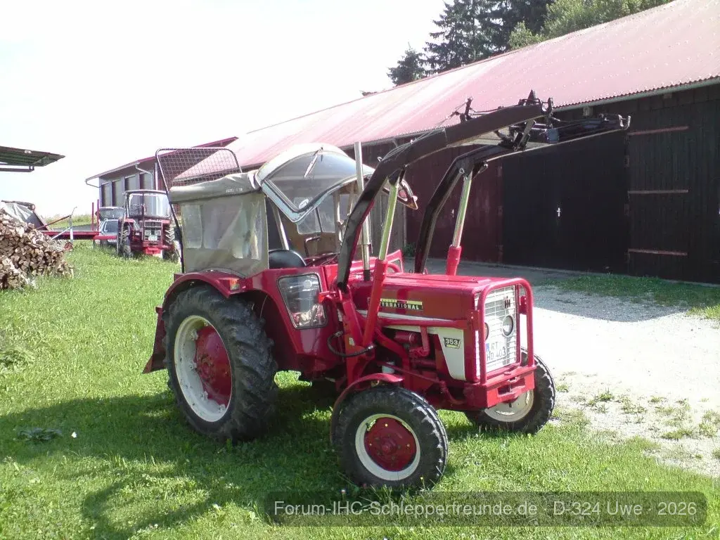 mein 353 mit neu lackiertem FL