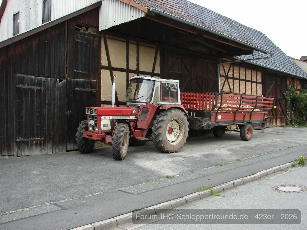 Mein 744 beim Abfallholz holen