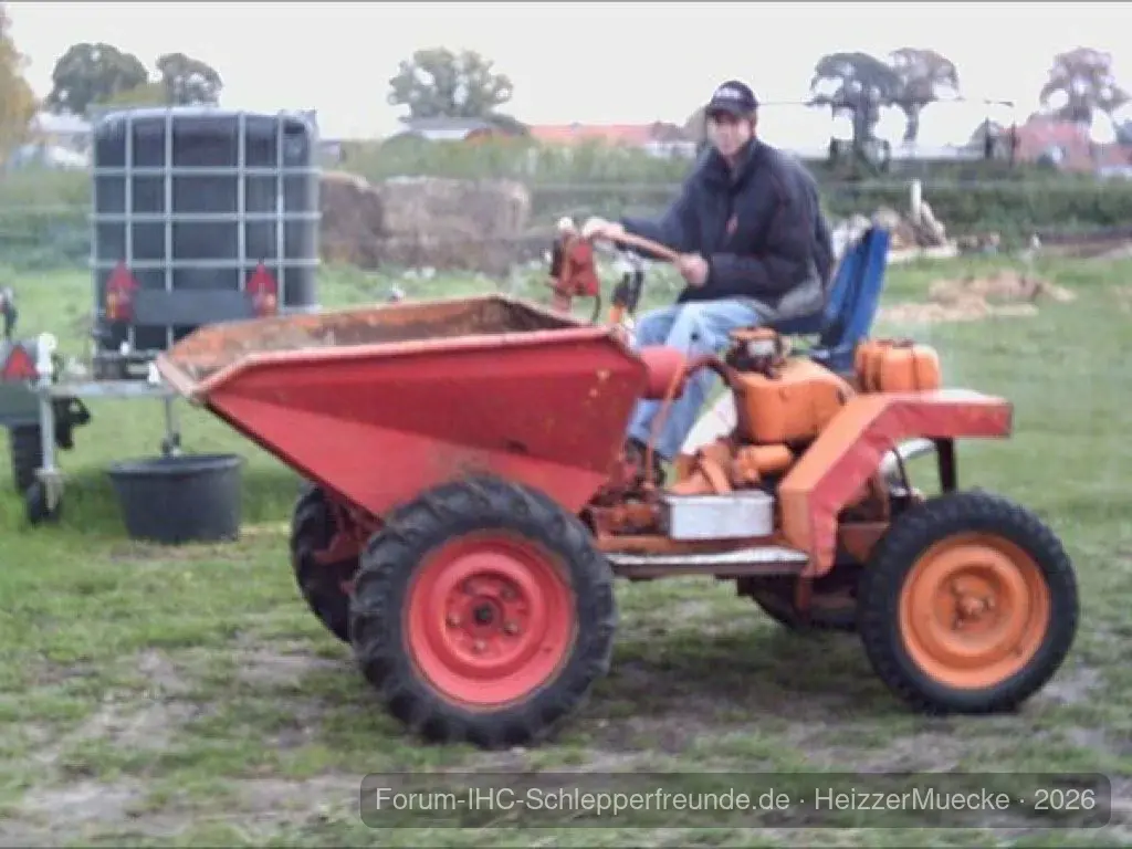 Mein Dumper vor Restauration