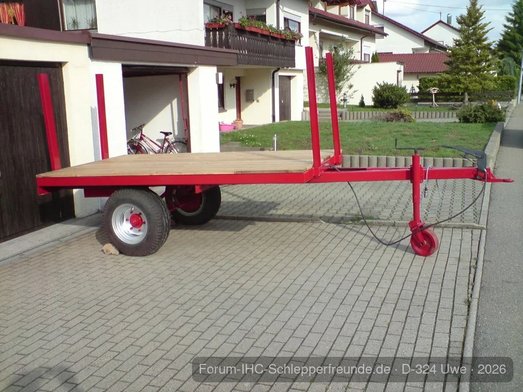 Mein neuer Rückewagen