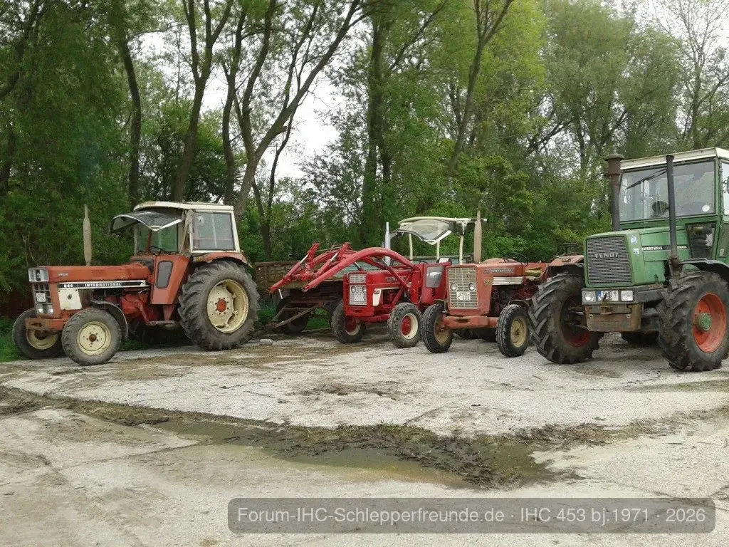 Meine 4 Trecker