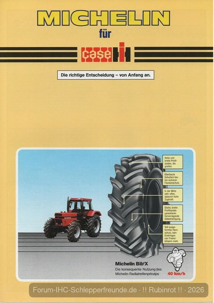 Michelin für Case IH