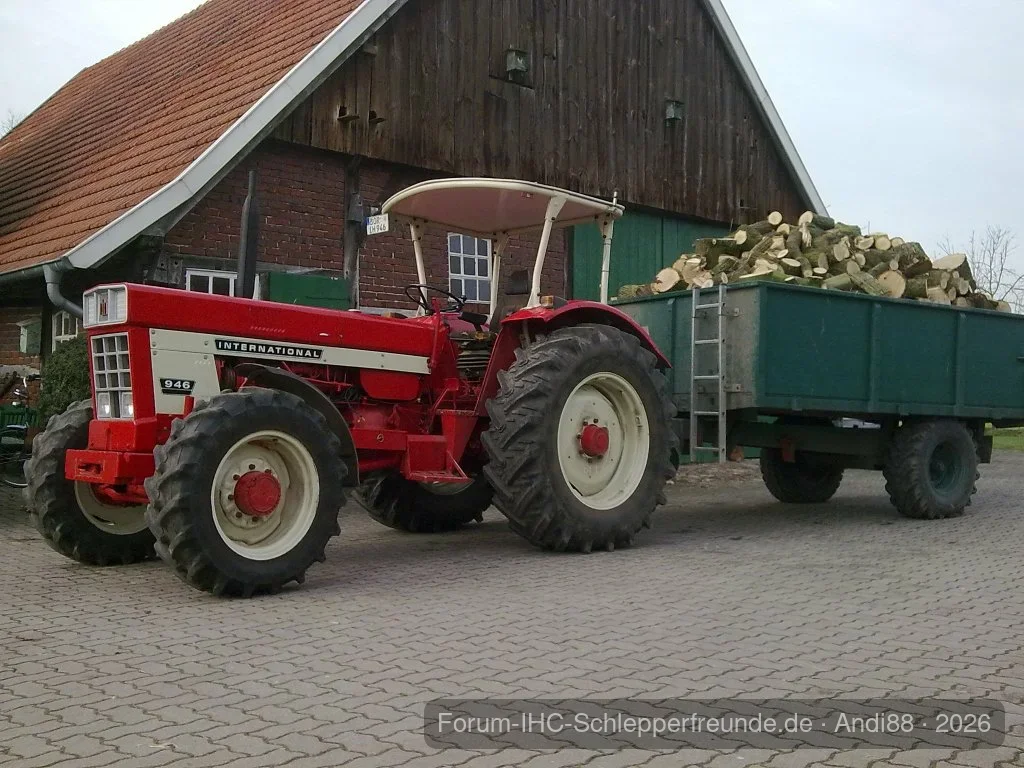 Mit meinem 946 im holz