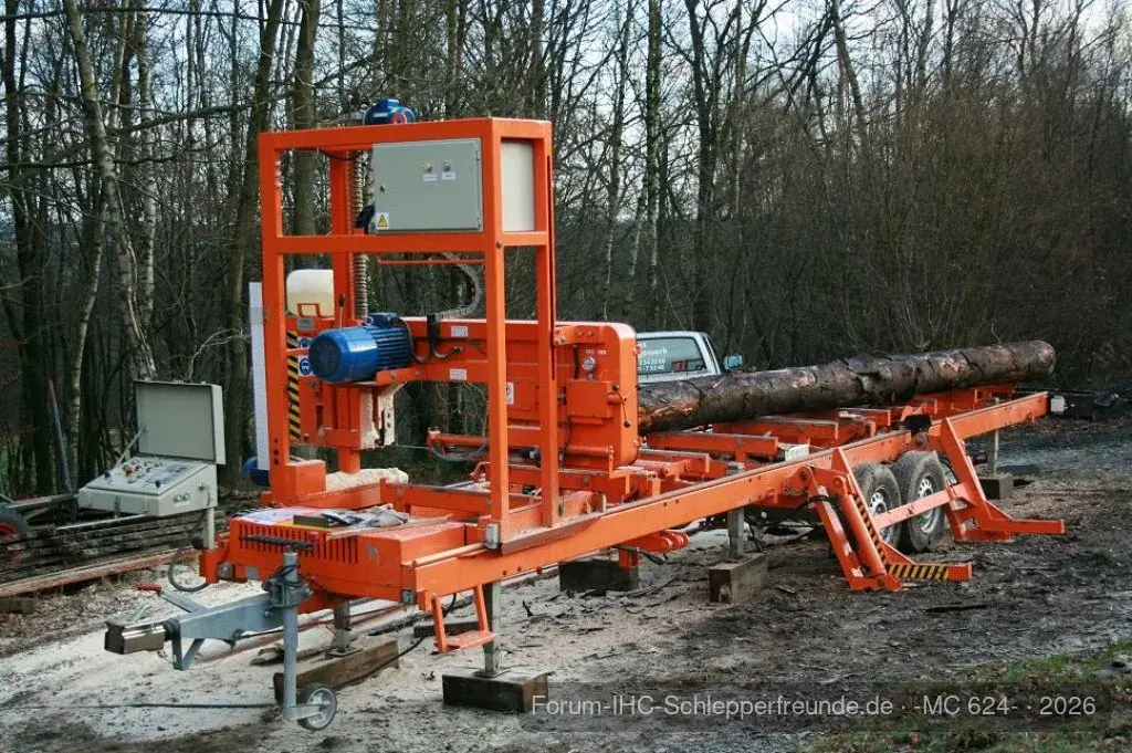 Mobiles Sägewerk