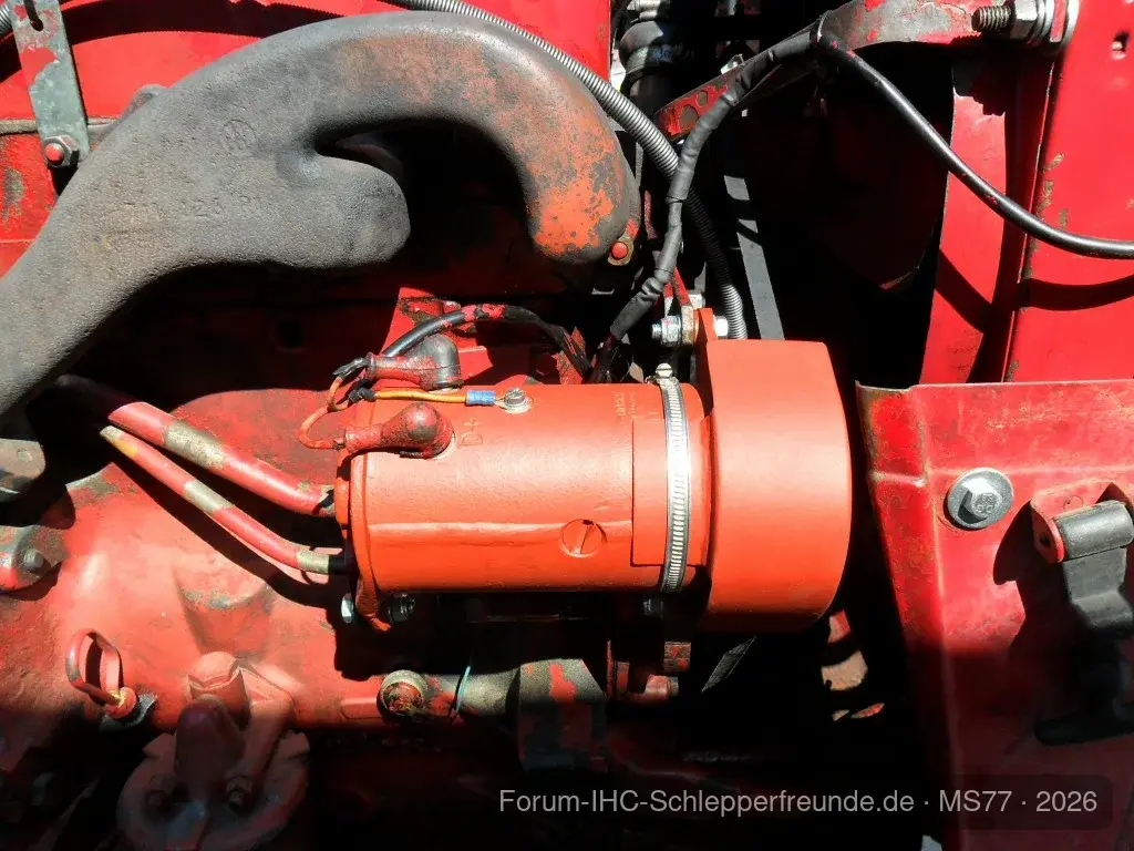 Neue Lichtmaschine am 326