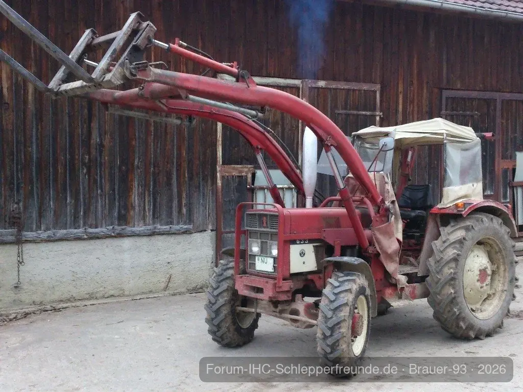 neue Vorderreifen für den 633