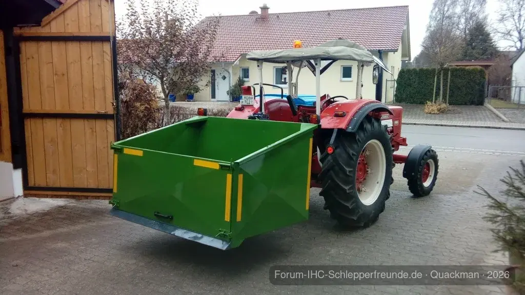 neuer Heckcontainer