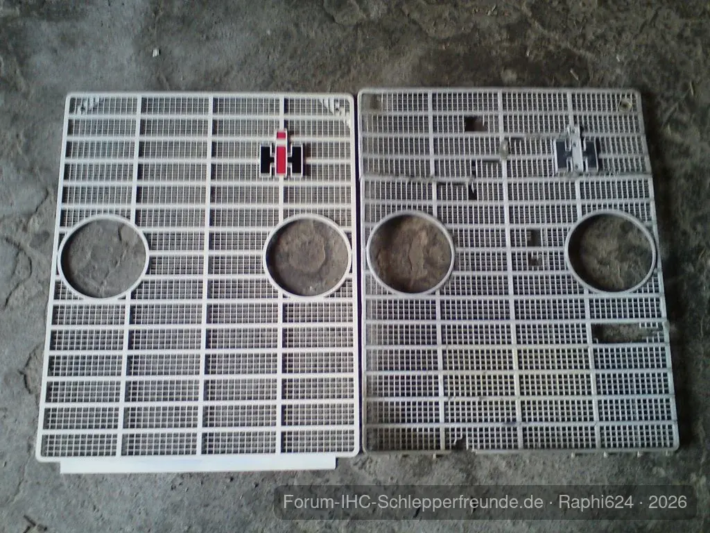 Neuer Kühlergrill aus Metall