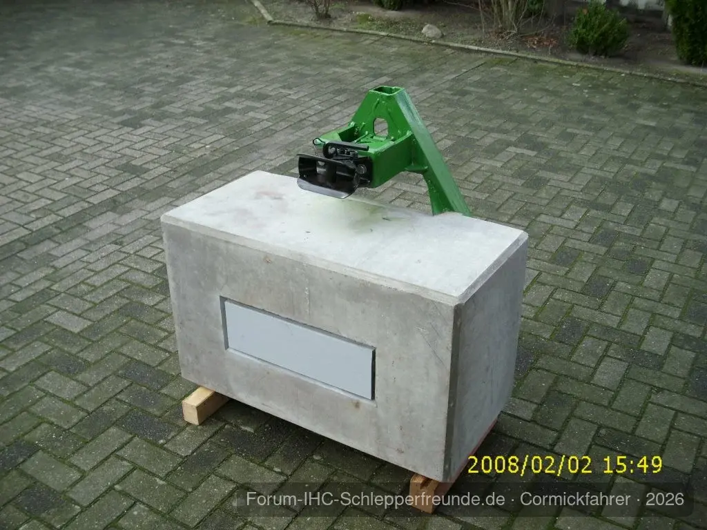 Neues Frontgewichtsmodell!