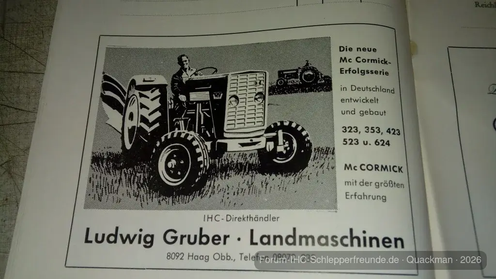 örtliche Werbeanzeige