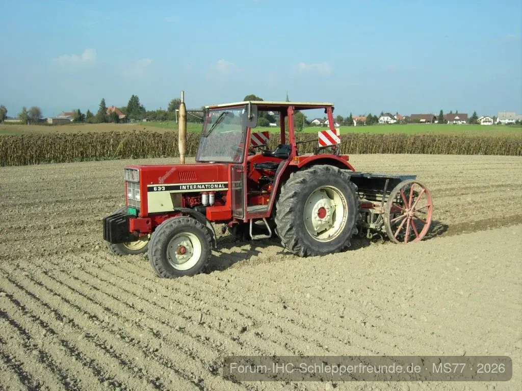 Oldtimer-Sämaschine