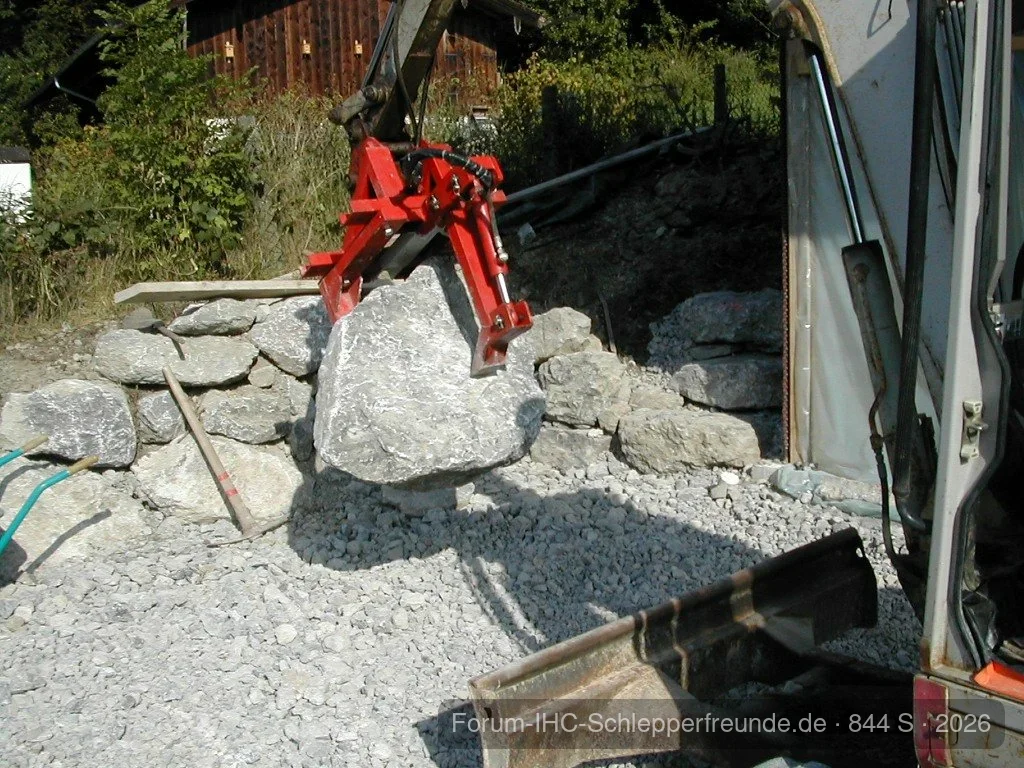Paletten und Holzgabel