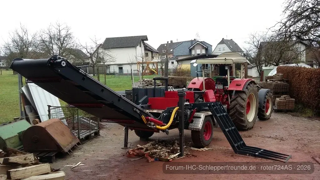 Schichtholzspalter