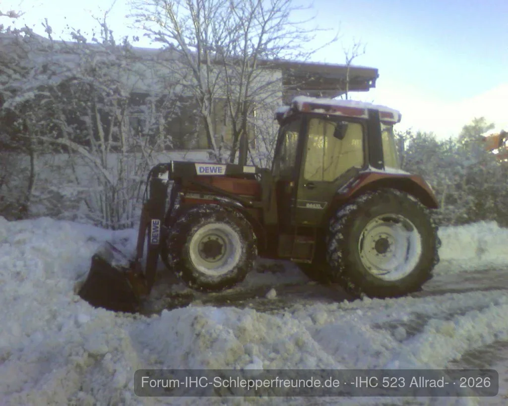 Schneeschieben