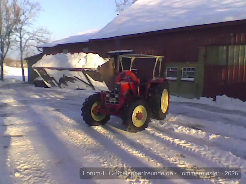 Schneeschieben