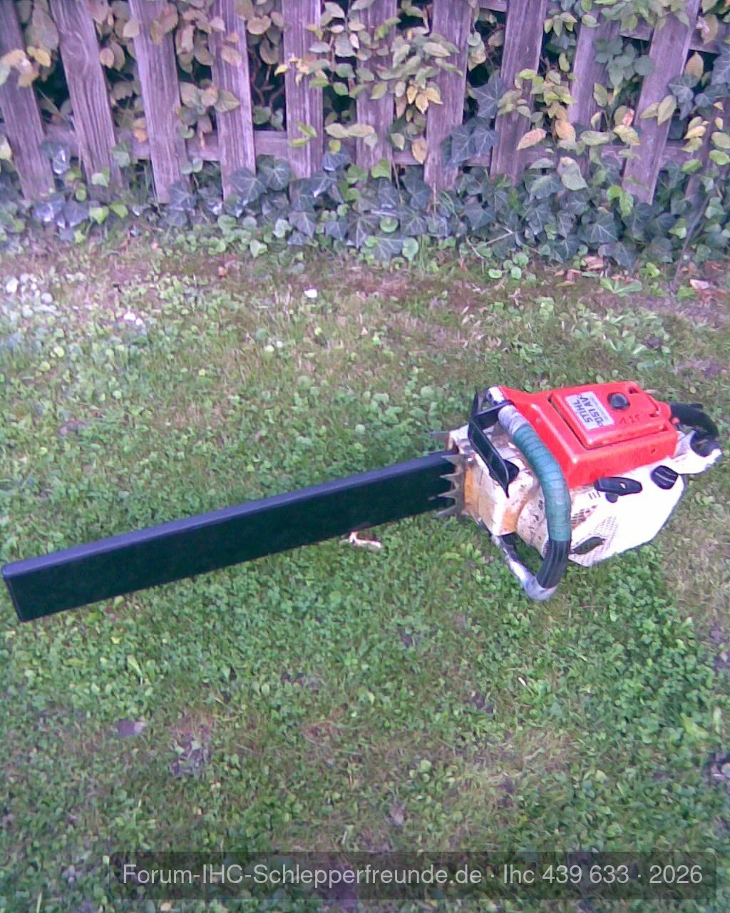 Selbstgemachter Kettenschutz