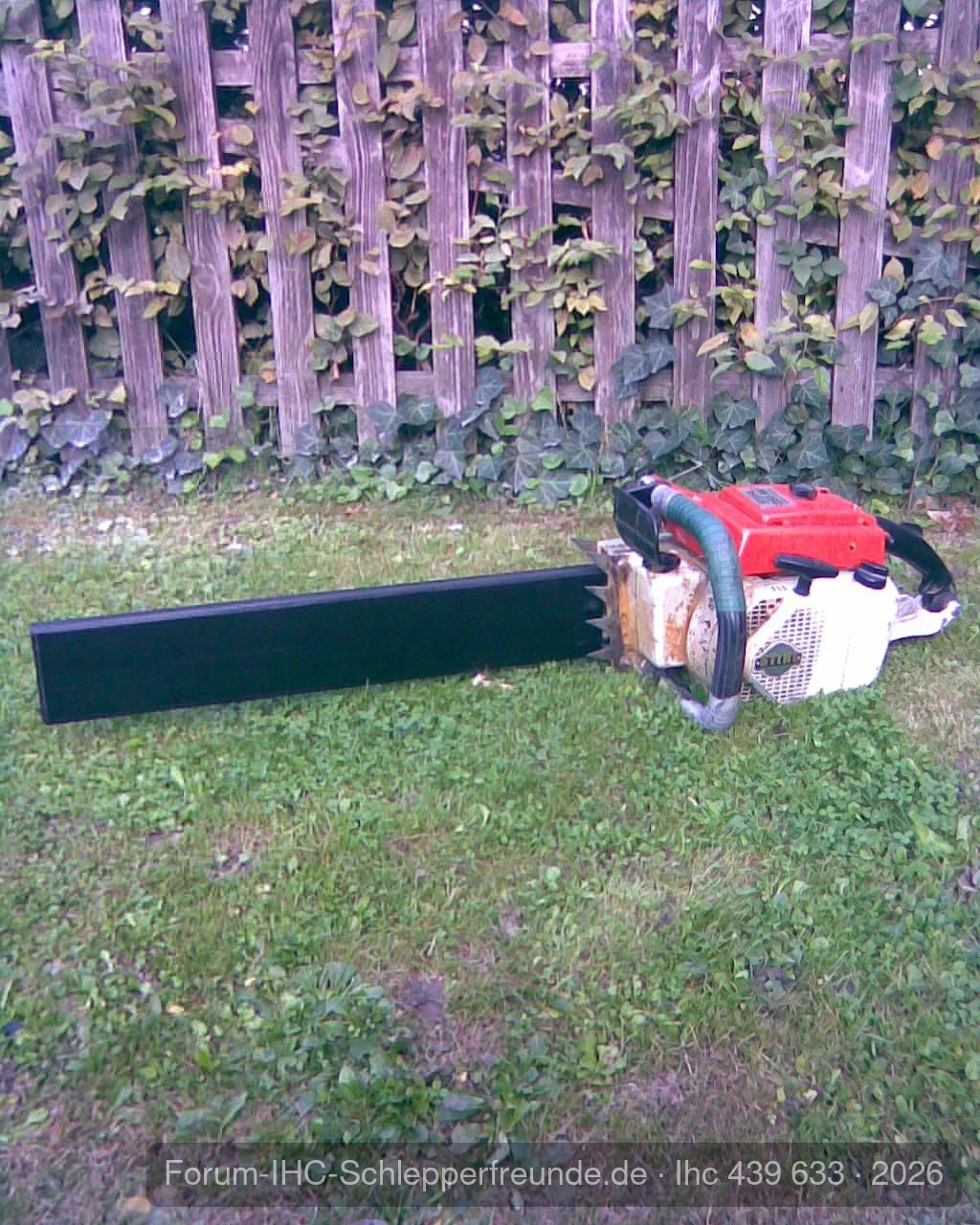 Selbstgemachter Kettenschutz