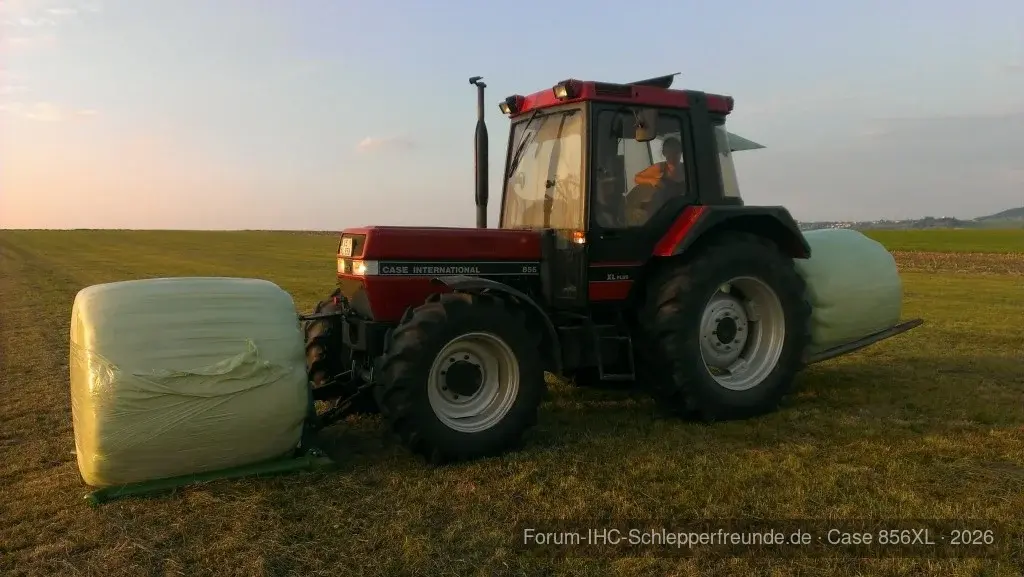 Siloballen fahren