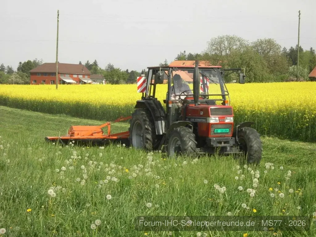 Silogras mähen