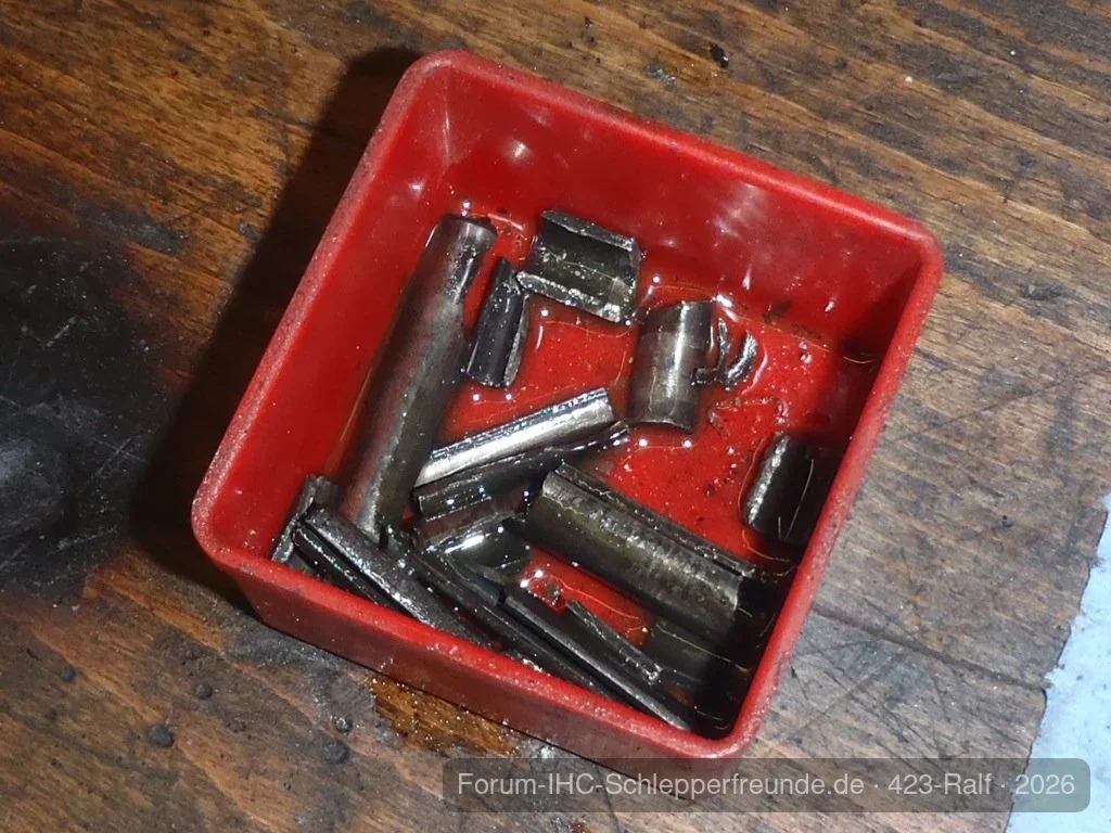 Spannstifte der Handbremse