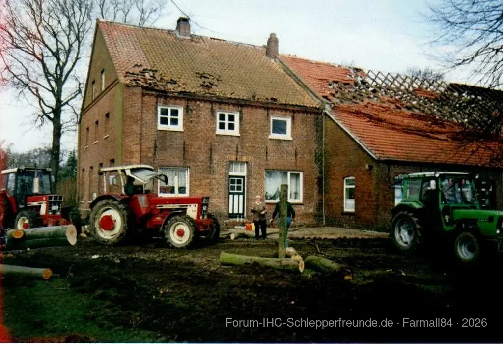 Sturmschadenbeseitigung 1990