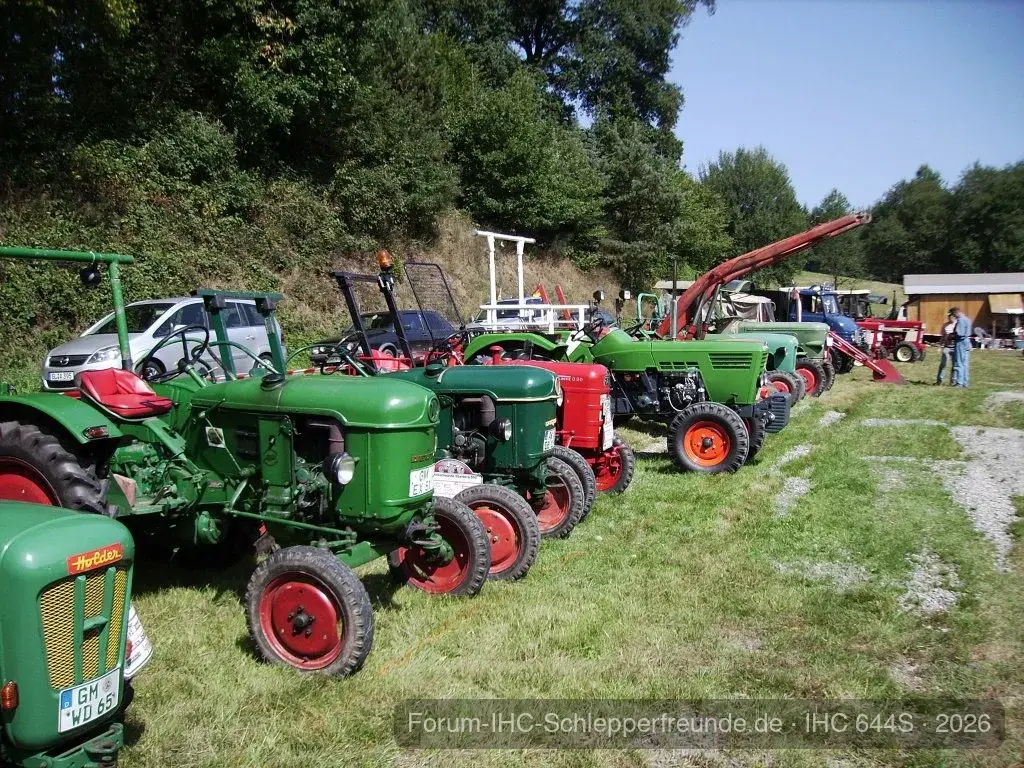Treckertreffen Vierbuchermühle