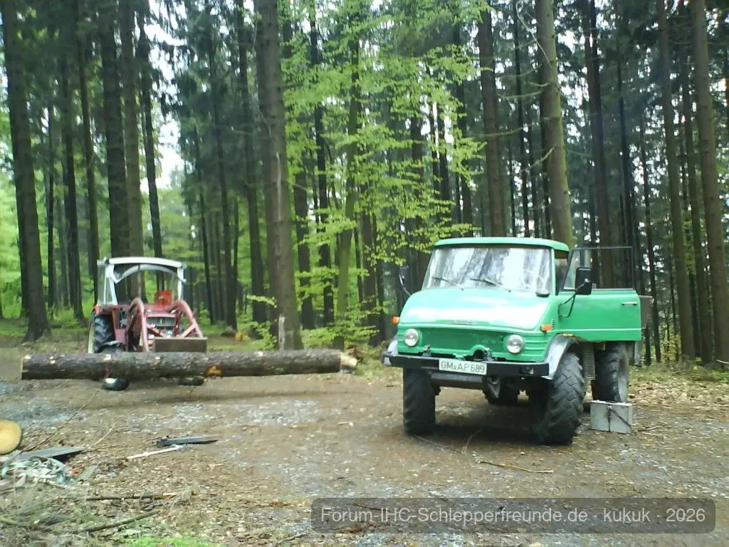 unimog beladen