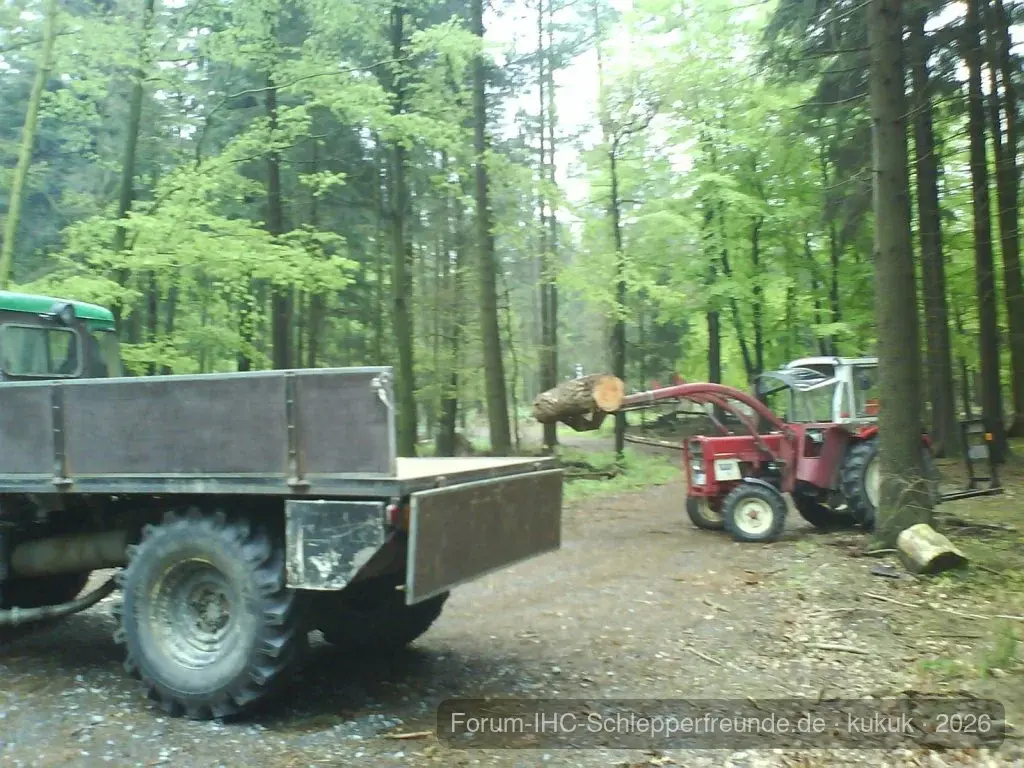 unimog beladen