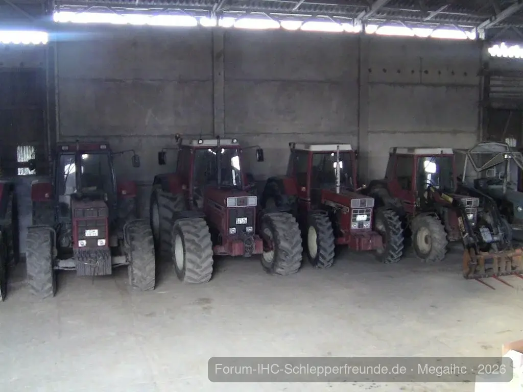 Unse  Xl Traktor  in der Reihe