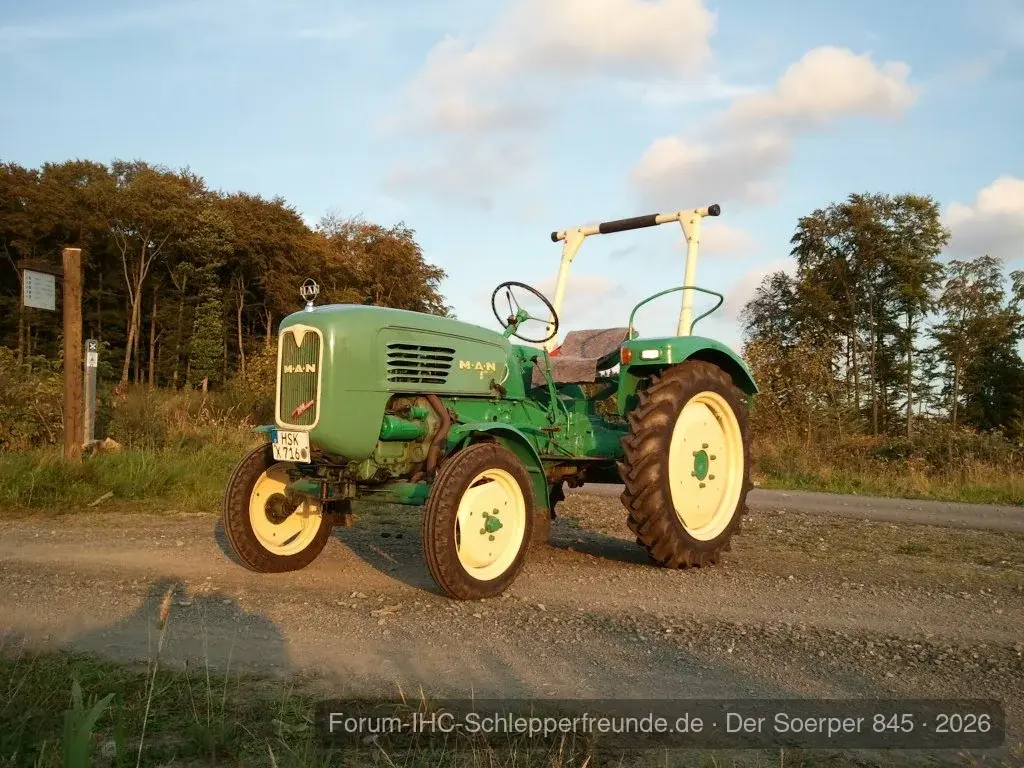 Unser "Kleiner" im Abendlicht