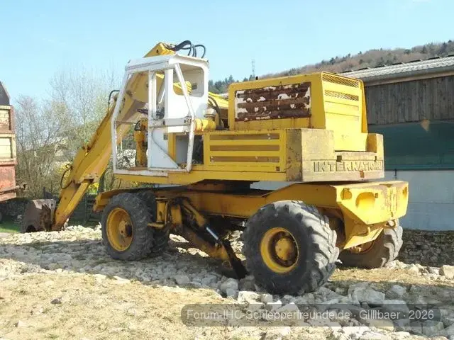 Verkaufe IH-Bagger