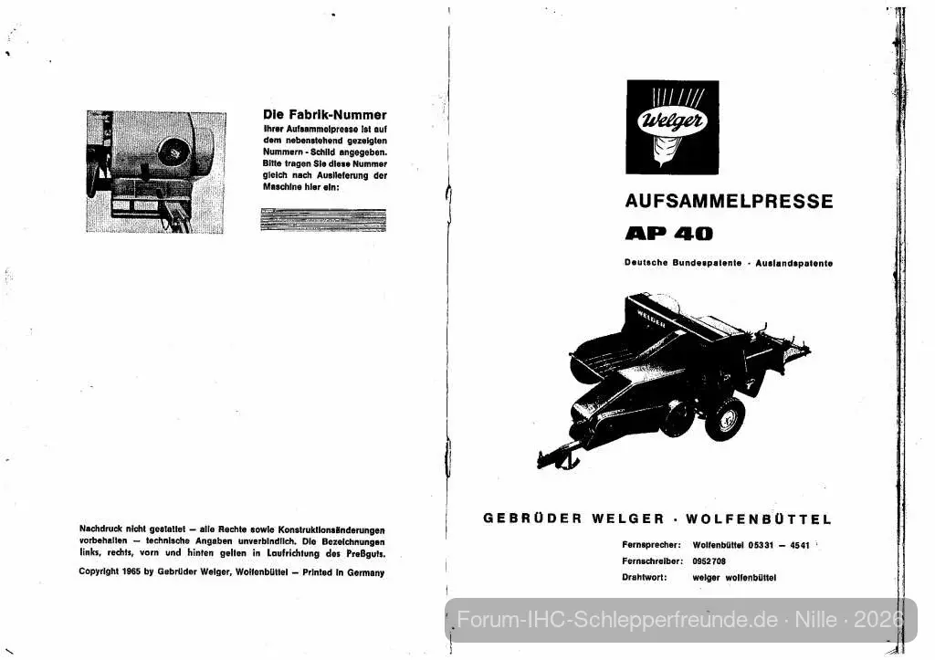 Welger AP 40