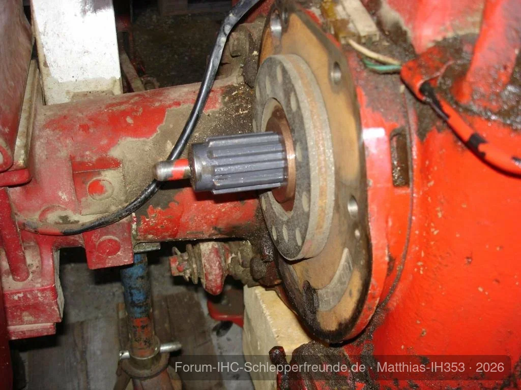 Welle mit MOLYKOTE G eingepins