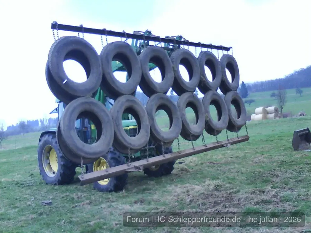 Wiesenschleppentransport