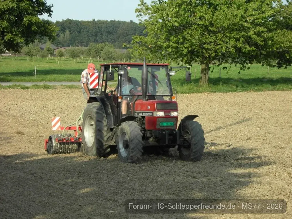 Zwischenfrucht ansähen